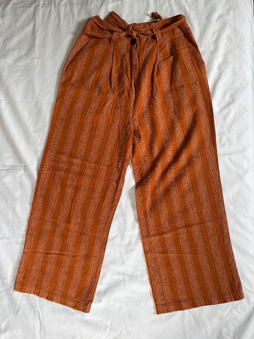 Frank and Oak Linen Wide Leg Pant